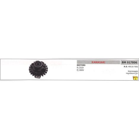 Engranaje regulador de revoluciones KAWASAKI para motor FJ 151V 180V 017806