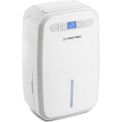 Trotec – Déshumidificateur 30l/j pour 90m² – Débit d'air 200m³/h – Protection anti-débordement – Fonctionnement automatique avec hygrostat — vue 2
