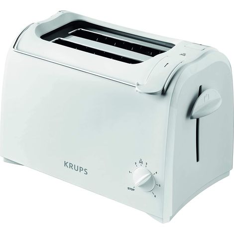 Grille-pain Blanc 700W 2 Fentes (1/2)