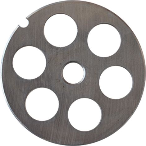 Piastra per Tritacarne Reber N 12 . 6 Fori da 16 mm