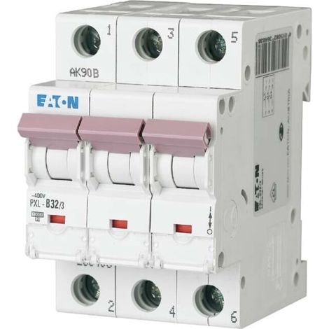 Eaton LS-Schalter m.Beschrift. C 32A, 3p PXL-C32/3
