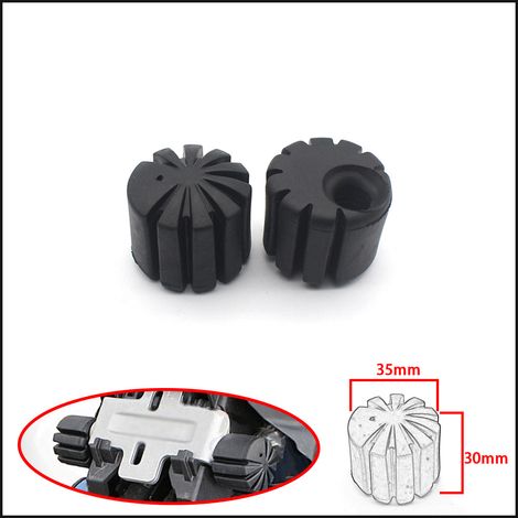 Compatible with BMW R1200GS and R1250GS/RT: front seat lowering adjustment rubber for lightweight motorcycles.
