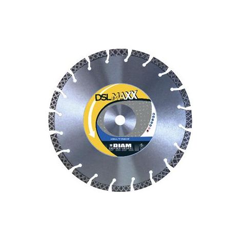 Disque diamant mixte acier asphalte béton granit Ø125mm / 22.23 mm - DIAM INDUSTRIES - DSLMAXX125/22