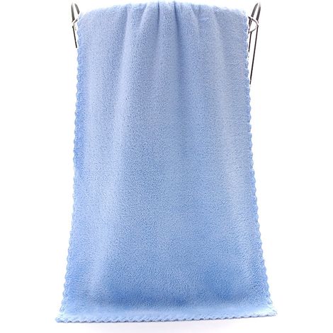 Serviette De Bain - Coton Doux - Absorbant - Pour Salle De Bain Spa Gym Plage - 35 x 75 cm - 1 Pièce (1/4)