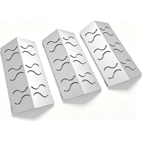 Lot de 3 réflecteurs de chaleur en acier inoxydable 32,5 cm pour Videro Nero, Vario+, pour Videro G2, G3, G4, G6 et Sansibar (1/5)