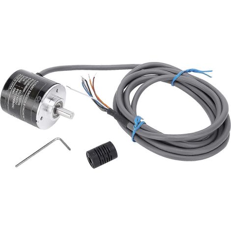 AB 2-Phasen-Anti-Interferenz-Encoder für Roboter und automatische Steuerung, E6B2-CW26C, DC 5-24V, 1000 Impulse pro Umdrehung. (1/5)