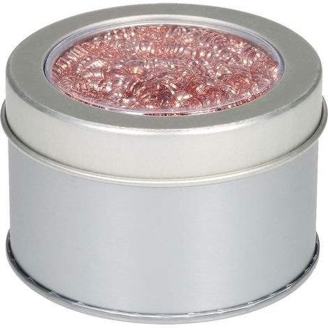 Nettoyeur de pointe à souder en acier inoxydable, éponge de fil de nettoyage de fer à souder de Type fil avec support (1/5)