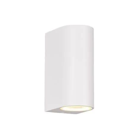 Trio Roya Aplique de Pared Exterior Blanco Diseño Moderno