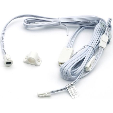 LED-Sensorschalter für Kleiderschränke, weiß, 60/100 W, 12–24 V, Ideal