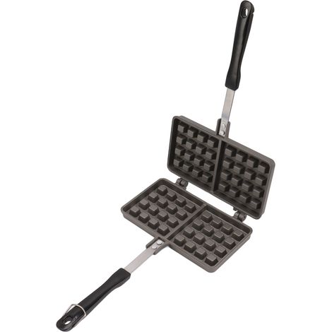 Gaufrier, poêle à crêpes, moule à gaufres en alliage de fer et d'aluminium pour la cuisine (1/5)