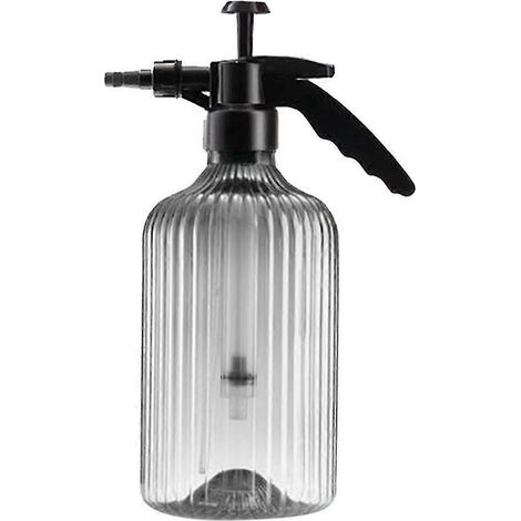 Arrosoir à pression en plastique de 2 L pour plantes, flacon pulvérisateur vert de 1/2 gallon-Gray (1/5)