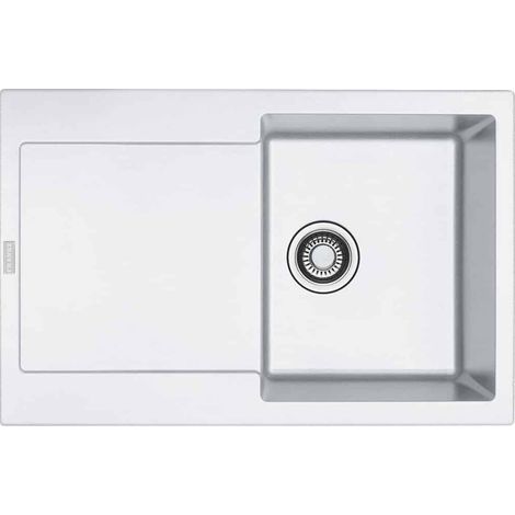 Evier Franke Maris Fragranit+ MRG611-78 - Blanc Artic (Moucheté)