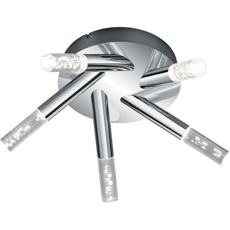 Plafoniera da Interno a LED in Metallo Cromo (1/3)