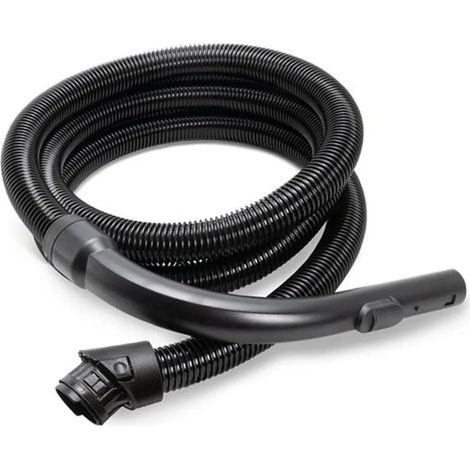 Poignée incurvée noire pour aspirateur Miele de 2,5 m pour modèles C1 C2 C3 - Design ergonomique - Tuyau de rechange à portée étendue (2,5 m) (1/3)