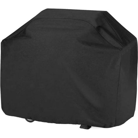 Housse de barbecue robuste en tissu Oxford 210D pour barbecue extérieur, imperméable, coupe-vent, indéchirable et résistant aux UV (145 x 61 x 117 cm) (1/5)