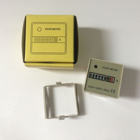 Minuteur industriel, minuteur cumulatif, minuteur mécanique, compteur horaire HM-1