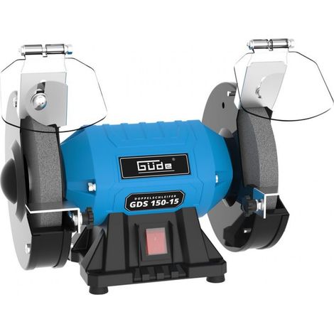 Güde Doppelschleifer GDS 150-15 Ø 150 mm Körnung 36 / 60 Funkenschutz 250 W (1/5)