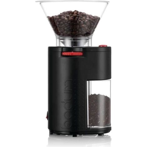 BODUM - BISTRO Broyeur a café électrique, meule inox, 160 W