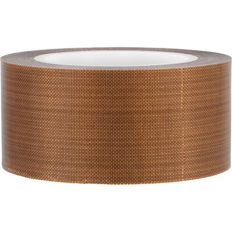 Bande adhésive thermique Ptfe noire 30 mm x 10 MX 0,13 résistante (1/5)