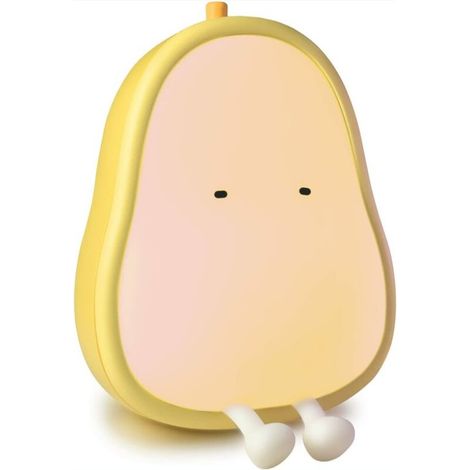 adorable veilleuse pour bébé poire, lampe pour enfants, batterie rechargeable pour enfants (1/5)
