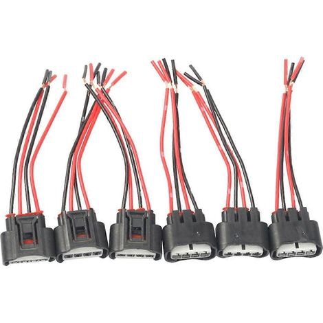 Kit de connecteurs de bobine d'allumage, faisceau de câbles pour bobine d'allumage 90919-02240 2AZFE 1ZZFE (1/5)