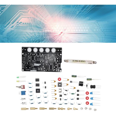 Kit de compteur Geiger à monter soi-même, module détecteur de rayonnement nucléaire non assemblé, 380 V-550 V (1/5)