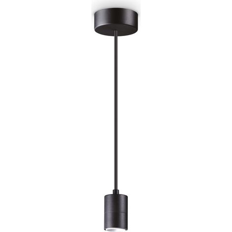 Ideal Lux SET UP Plafonnier Slim Suspension Noir
