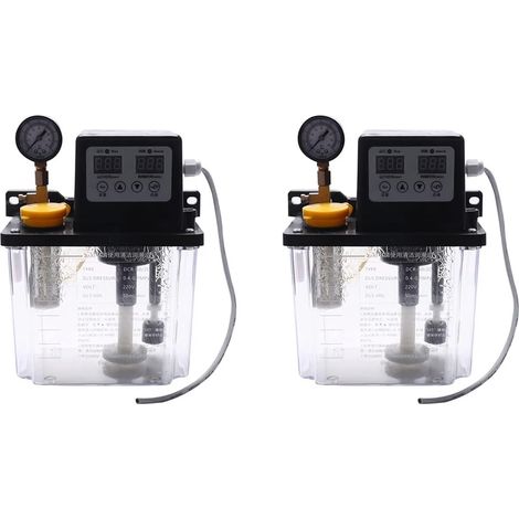 2X 2L Lubrifiant Oil Pump Pompe Une de Lubrification Automatique Lubrification (1/5)