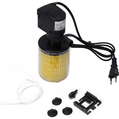 Filtre 3 en 1, pompe d'aération d'oxygène, eau pour Aquarium, prise ue 220V (1/5)
