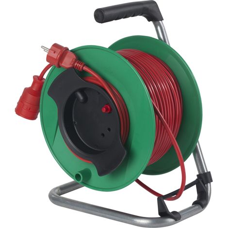 Kabeltrommel Gartengeräte 50 m IP20 H05VV-F 3G1,5