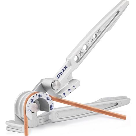 Pince à courber à levier compatible avec les tuyaux en cuivre et en aluminium - Réparation de conduits de climatisation (1/4 '', 5/16 '', 3/8 '') (1/5)