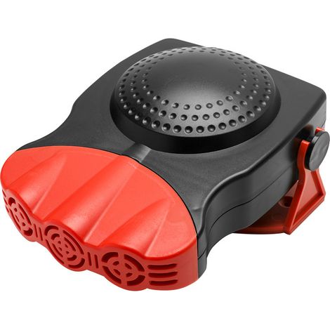 Calefactor para coche 2 en 1 de 12 V y 150 W, desempañador de parabrisas, refrigerador y encendedor de cigarrillos, color rojo. (1/5)