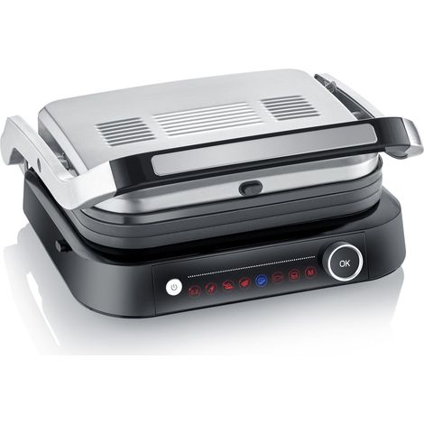 Severin KG 2395 Grill de Contacto Negro Plata 1800W (1/5)