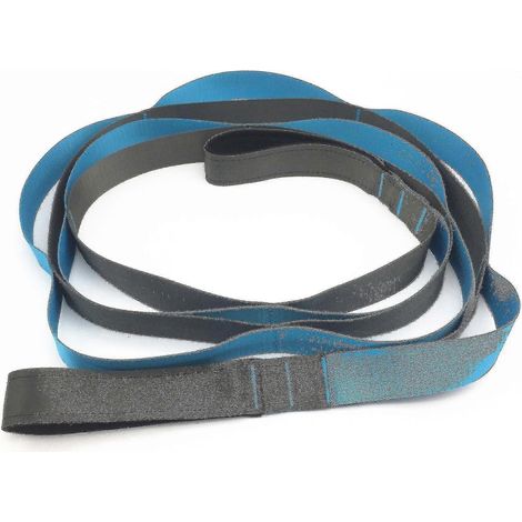 Ctmw 12-Segment Nylon Yoga Spanngürtel Yoga Zubehör Einwort Pferd Gespalten Chrysanthemenseil Dehnungshilfsgürtel Spanngürtel-Fitness Dehnung (1/5)