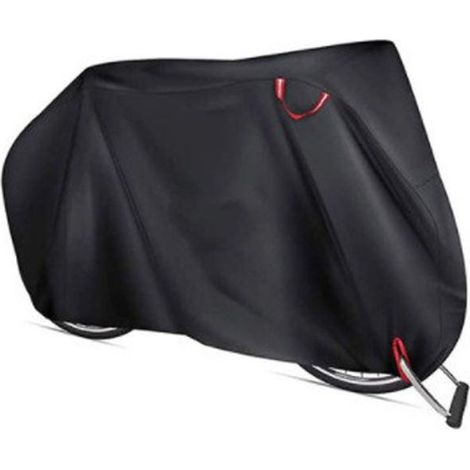 Housse Imperméable pour Vélo et E-Bike 210D, Protection Solaire et Pluie avec Trous de Serrure, Bâche de Protection 200 × 70 × 110 cm (1/5)
