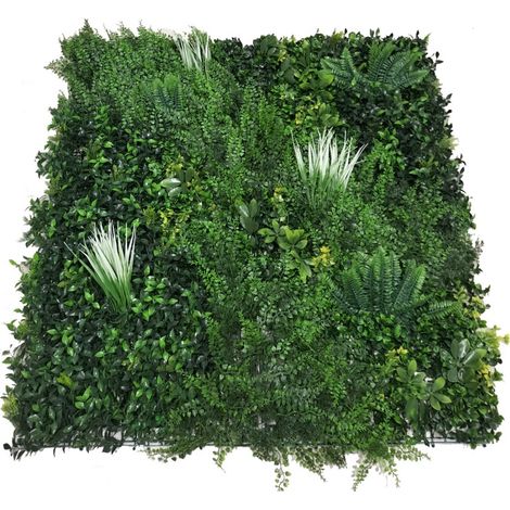 Pannello Decorativo Sempreverde Verticale 100x100 cm