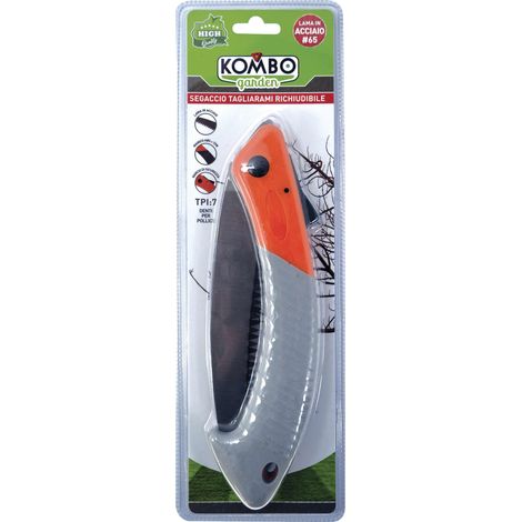 Segaccio per rami richiudibile 40 cm, manico in ABS +  TPR,