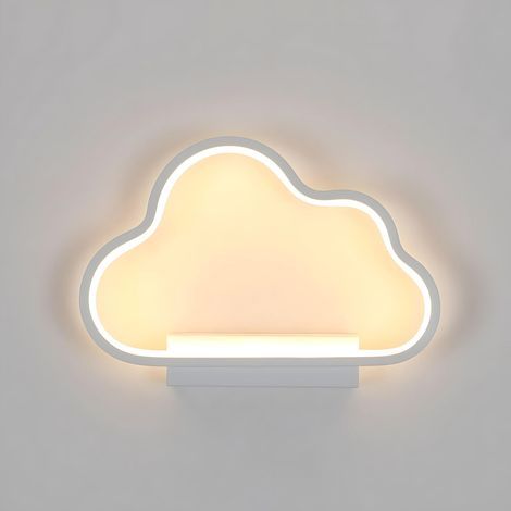 Applique Murale Intérieure LED,20W 2200LM Lampe Murale Moderne 3 Température de Couleur 3000K/4000K/6000K,Luminaire mural Interieur pour Salon Chambre Escalier Couloir,Blanc 110-240V (1/5)