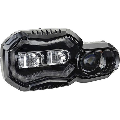 Phare avant LED pour moto (feux de route/croisement) + feux de jour LED (DRL) (1/5)