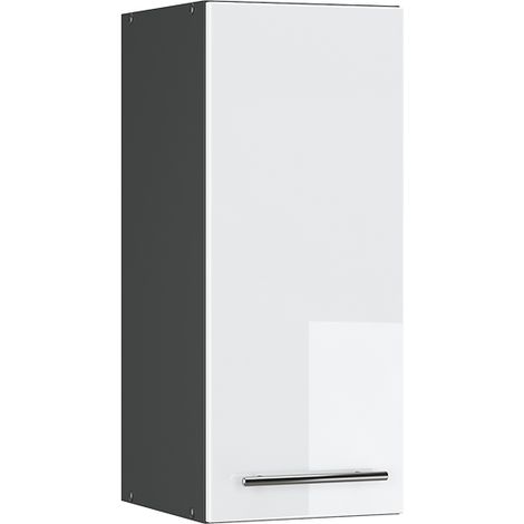 Pensile da cucina Fame-Line, Bianco lucido, 30 cm, Vicco