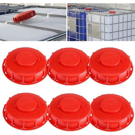 6 pièces couvercle de réservoir IBC 160mm bouchon de réservoir 1000L bouchons de réservoir IBC bouchon de couvercle fourre-tout IBC (1/5)