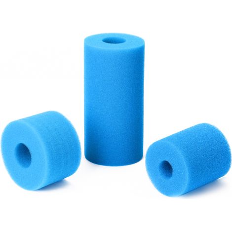 Cartouche filtrante en mousse lavable et réutilisable pour piscine Intex Type A (1/5)