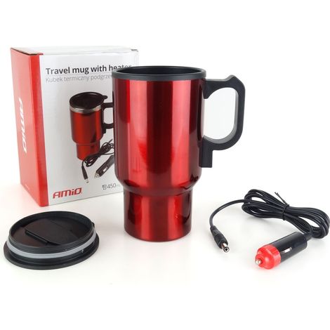 Bollitore, tazza termica, riscaldabile per auto amio-02177