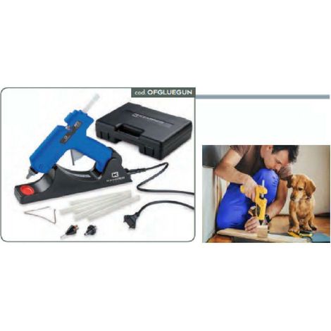 Kemper pistola elettrica 25w a batteria per colla ofgluegun