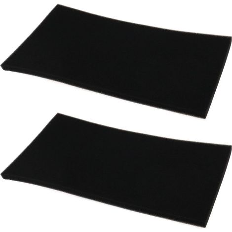 Lot de 2pcs Filtres à Air en Mousse 28x15x1cm 60PPI pour Scooter Moto Quad Tondeuse à Gazon Débroussailleuse Moteur Houe Tronçonneuse Carburateur (1/5)