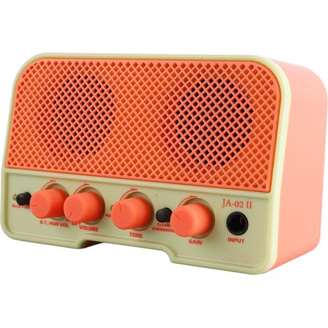 Amplificateur de guitare électrique Clean Overdrive à deux canaux AUX Bluetooth pour jouer Rose (1/5)