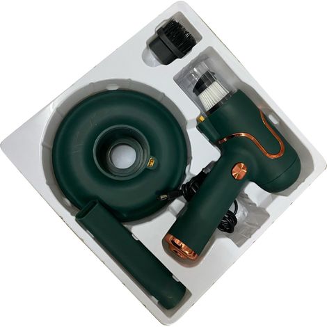 Staubmilben-Staubsauger Leichter, tragbarer, kabelloser Handstaubsauger zur Reinigung von Hausstaubmilben aus Matratzen und Autos (Grün) (1/5)