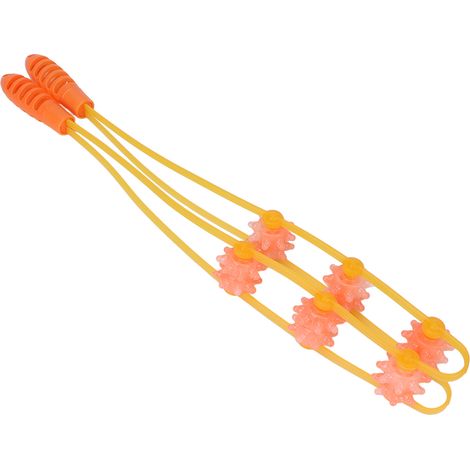 Corde rouleau de massage du dos professionnel portable, outil de soulagement de la fatigue pour épaules et taille, usage domestique. (1/5)