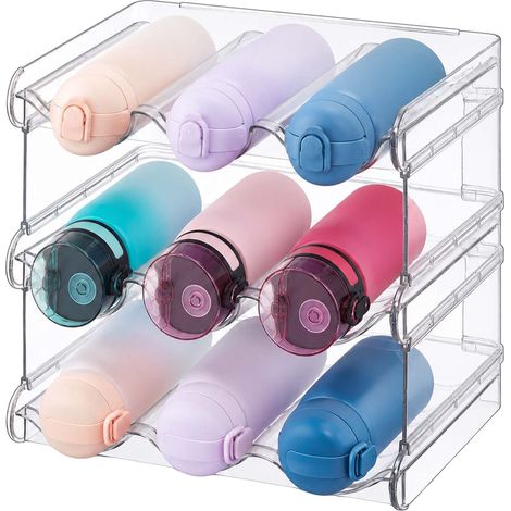 Stackable Modular Bottle Rack - 12-Bottle, Transparent (1/5)