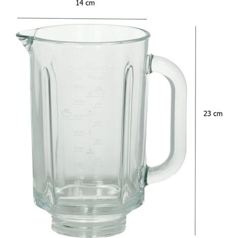 Bol en verre thermoresist nu du AT358 (KW713790) Robot ménager KENWOOD (1/3)